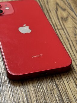 iPhone 12 mini 128 GB RED - nová baterie - 8