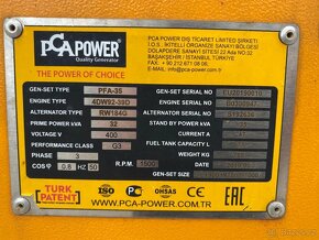 RYDWAN elektroncentrála 2019 VIN 693 - 8