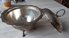 Alpaka anglické starožitné nádobí - 8