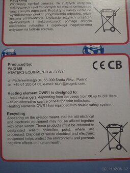 Topná jednotka 2kW 230V - 8