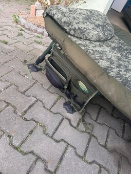 Rybářské lehátko Mivardi 2 ks s spacáky - 8