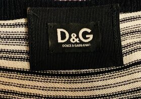 Úpletové šaty zn. Dolce&Gabbana vel. S - 8