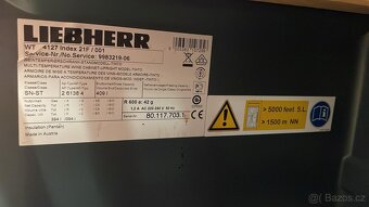 Vinoteka Liebherr WT 4127, super stav - 8