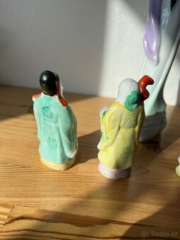 Porcelánové asijské sošky - 8