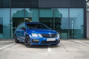 Škoda Octavia Combi 2.0 TDI RS DSG 4x4 Modrá - 8