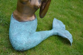 Zámecká fontána - Mořská panna - krásná - 8