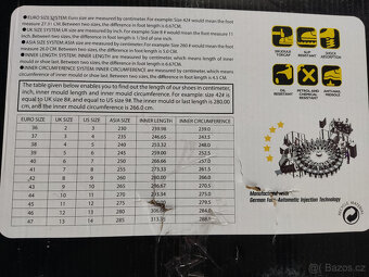 S3 pracovní boty s ocelovou špičkou M8025, velikost EU46 - 8