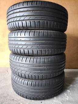 Alu kola 5x114,3 r17 letní pneumatiky 215/60 r17 Nokian 7mm - 8