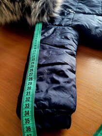 Zimní kombinéza LindaCube s kožešinkou vel. 80/86, unisex - 8