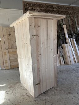 Nová velká dřevěná udírna – tl. 20 mm, – Doprava po ČR zdarm - 8