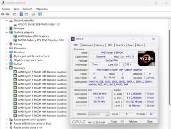 Herní notebook Lenovo IdeaPad Gaming 3 (GeForce RTX 3050 Ti) - 8