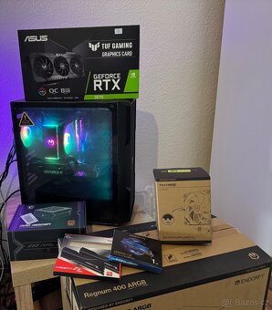 Herní PC - RTX 3070, Ryzen 7, 32GB RAM, M2 SSD NvME - 8