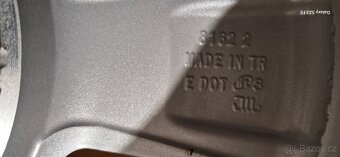 Predám alu. disky orig. Toyota 5x114,3 R17 + TPMS - 8