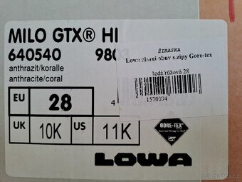 Zimní boty zn. Lowa, vel. 28 - 8