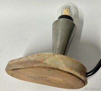Pár 2 ks starých lampiček MRAMOR svítí 1ks - 8