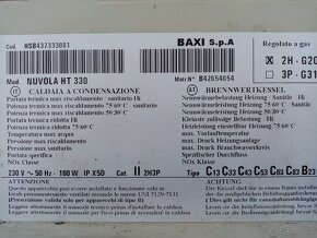BAXI NUVOLA HT 330 - 8