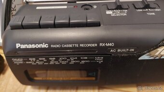 Rádio magnetofon Panasonic - 8