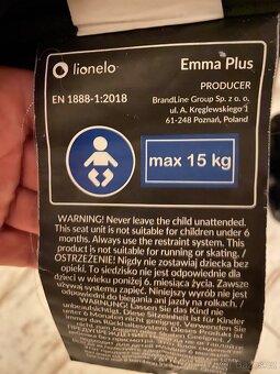 Sportovni kocarek lionelo emo plus - 8