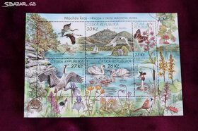 Krásné poštovní známky - aršíky 10 druhů - 8