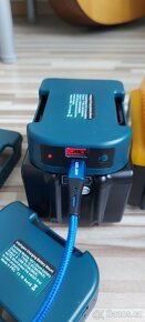 Rychonabíječka USB+C,pro Aku DeWalt18V/Makita18V. - 8