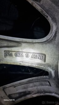 BMW ORIG ALU 225/55/17 97H - ZIMA - 5x120 - Č.87 - 8