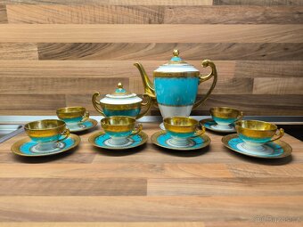 Starožitná Art Deco porcelánová souprava - 8
