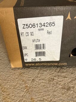 🎿 Lyžařské boty Atomic RT CS 90 – velikost MP 26.5 - 8