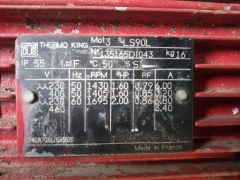 Elektromotor Thermo King 380V - 8