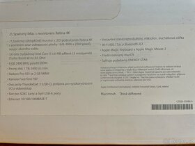 Apple iMac 21,5" Retina 4K 2017 SSD 1TB - JAKO NOVÝ - 8
