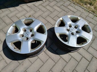 Disky Opel 5x100 r16 6,5J 2kusy ET37, 2kusy ET39. - 8