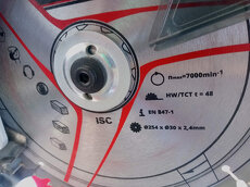 Pokosová a kapovací pila TC-SM 254 Einhell - 8