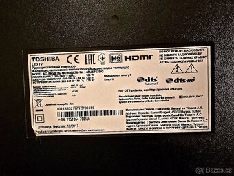 Toshiba 43U6763DG Smart LED TV, 43" 109cm,4K UHD - 8