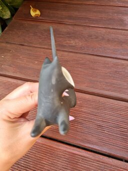 Porcelánová figurka, Royal Dux, kočka - 8