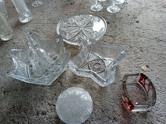 Křišťálové sklenice, nekolik sad - 8