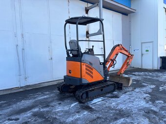 Pásové rypadlo značky Hitachi ZX17U-2, hmotnost 1.86 t - 8
