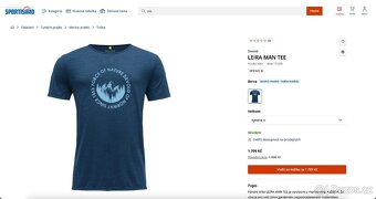 Nové merino tričko Devold Leira Tee Man - 8