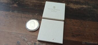Panama 20 Balboas 1974 Proof v etui. - 8