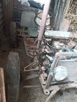 Malotraktor domácí výroby Octavie/ Spartak - 8
