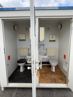 WC kontejner Condecta 2.2 x 1.5m / 2x samost. WC - 8