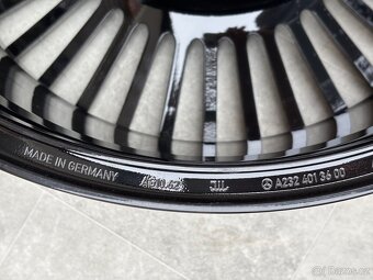 R21 21” Sl63 Maybach Kola Alu Mercedes R21 Černý Lesk - [24. - 8