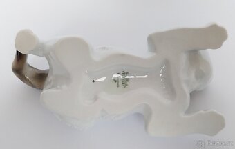 Porcelánová figurka - ležící kočka - Rosenthal - 8