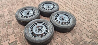 Plechové disky VW Troc 5x112 6x16 ET43 205/60r16 zimni - 8