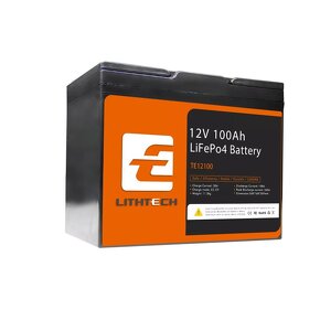 Baterie Lifepo4 12v 100ah Lithtech s Bluetooth - 8