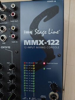 MIXAŽNÍ  PULT MMX 122 STAGE LINE - 8