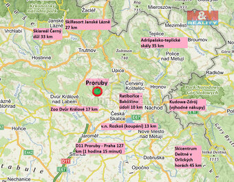 Prodej pozemku k bydlení, 2428 m², Proruby - 8