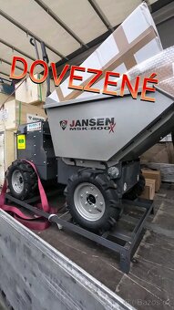 Jansen MSK-800X kĺoubový kolový elektrický damper - 8