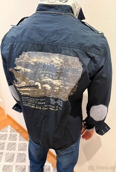 Košile Camp David Blue Haritage Brand Regular Fit - 8