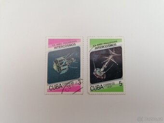 Známky vesmír vzducholodě balóny letadla kosmos - 8