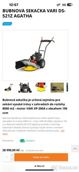 Bubnová sekačka VARI AGATHA perfektní stav - 8