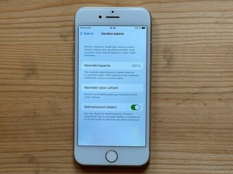 Apple IPhone 7 - 128GB Silver, 100% baterie - 8